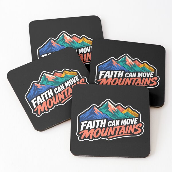 Item preview, Matthew 17:20 Faith Can Move Mountains designed and sold by plushism.