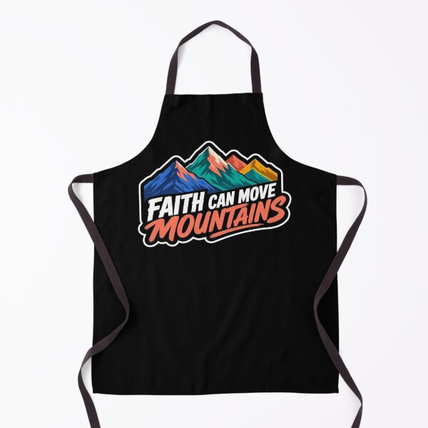 Item preview, Matthew 17:20 Faith Can Move Mountains designed and sold by plushism.