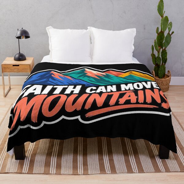 Item preview, Matthew 17:20 Faith Can Move Mountains designed and sold by plushism.