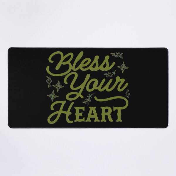 Item preview, Bless Your Heart Retro Script Stars  designed and sold by CarmelReichert.