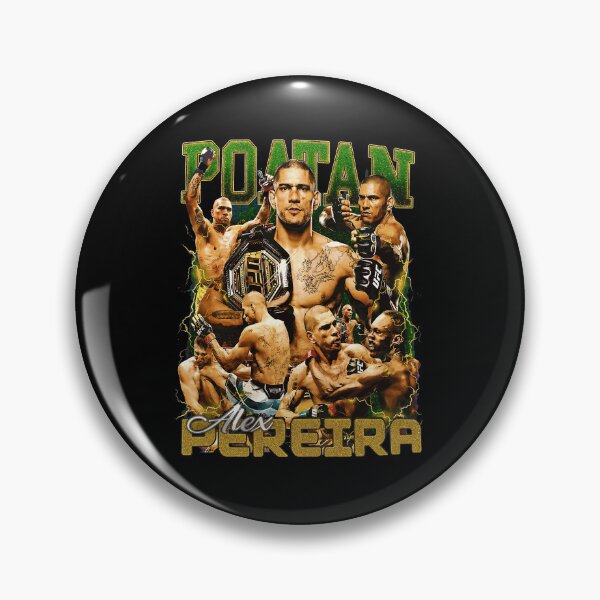 Item preview, Alex Pereira POATAN UFC Vintage Retro Fighter  designed and sold by TerryBr4332403.
