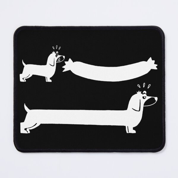 Item preview, The white dog and the sausage designed and sold by Lagueny.