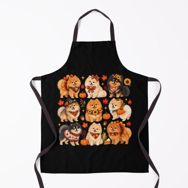 Item preview, Cute Pomeranian Dog Turkey Thanksgiving Fall Autumn Costume designed and sold by SaboCollita.