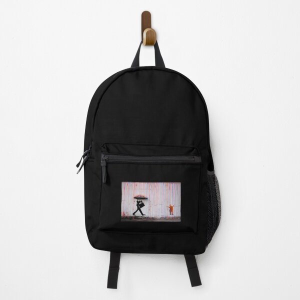 Item preview, Banksy Umbrella Rainbow Happy Girl designed and sold by alaulmengodv.