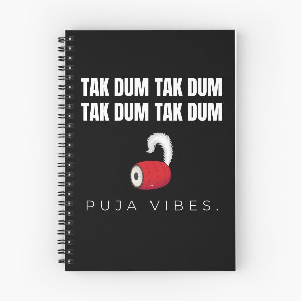 Item preview, Funny Bengali Dhak Drum Rhythm Durga Puja Festival designed and sold by Jibon Pothiker Diary.