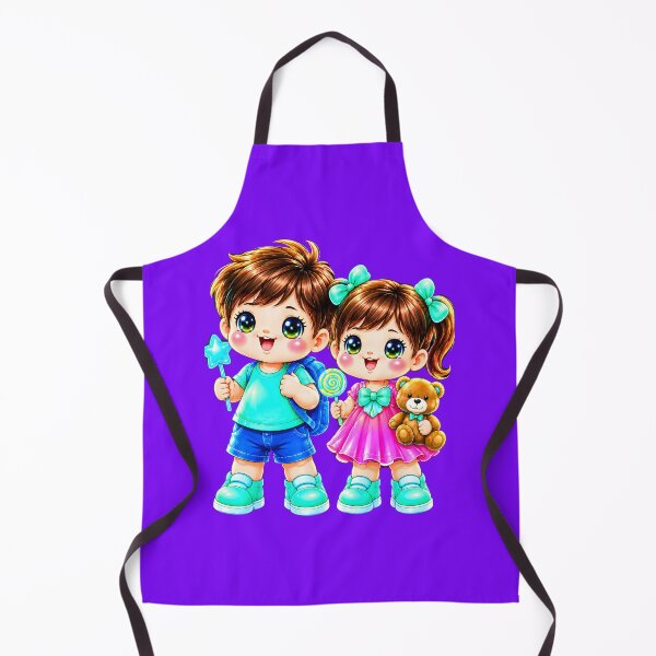 Item preview, Cute Cartoon Brother and Sister designed and sold by MagicCrystal.