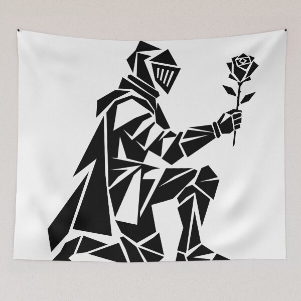 Item preview, The Knight Offers a Rose designed and sold by matybrak.