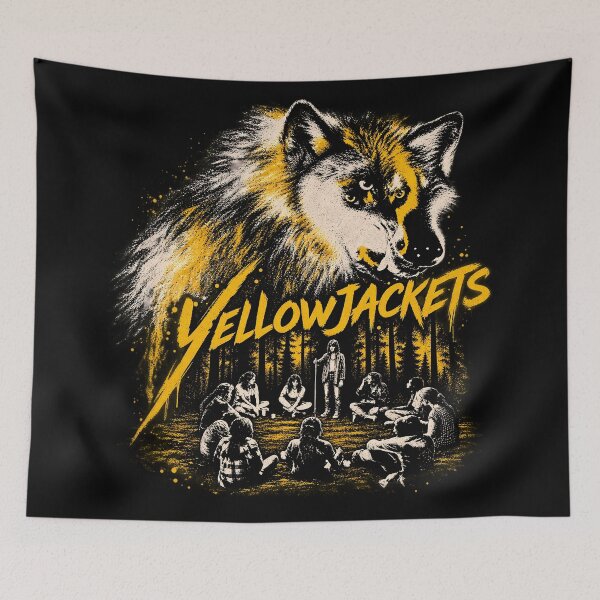 Item preview, Yellowjackets,  Retro Wilderness Horror designed and sold by BURRITO-Blog.