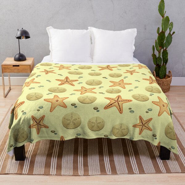 Item preview, Starfish Sand Dollar Beach Pattern designed and sold by SheHood.
