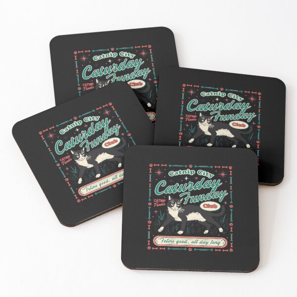 Item preview, Caturday Funday Catnip City Club designed and sold by CarmelReichert.
