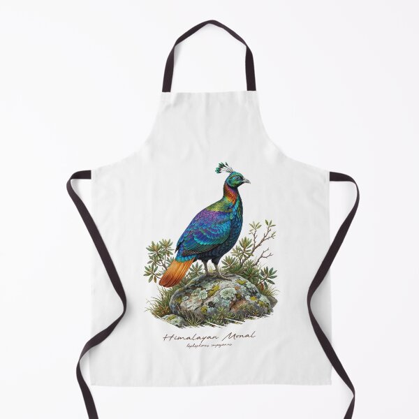 Item preview, Himalayan Monal on Rock Bird Illustration designed and sold by Takeda-art.
