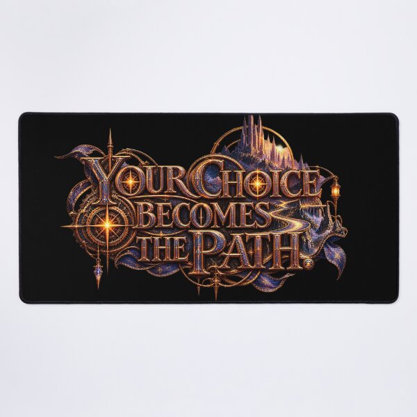 Item preview, Your choice becomes the path.(Steampunk Version) designed and sold by MaxDreamsArt.