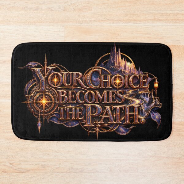 Item preview, Your choice becomes the path.(Steampunk Version) designed and sold by MaxDreamsArt.