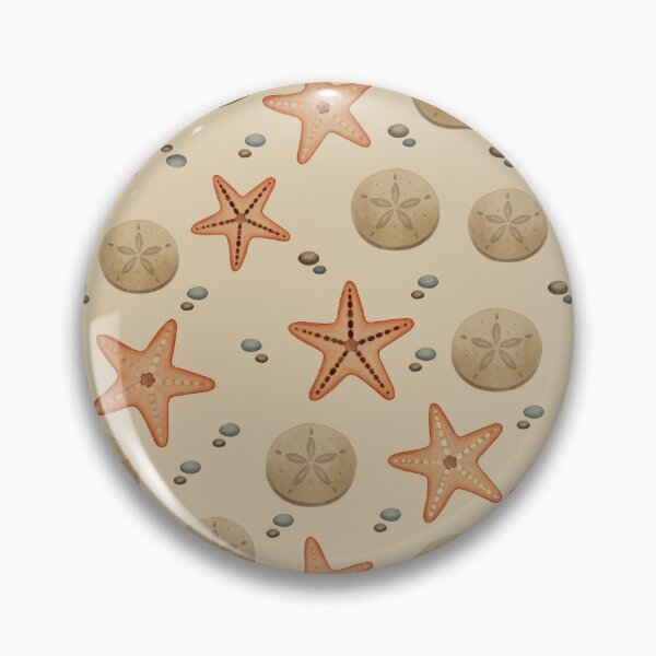 Item preview, Starfish Sand Dollar Beach Pattern designed and sold by SheHood.