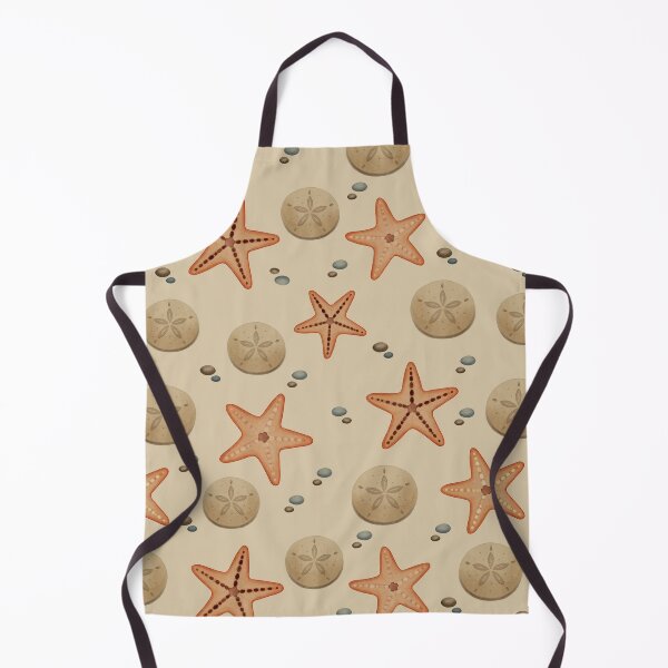 Item preview, Starfish Sand Dollar Beach Pattern designed and sold by SheHood.