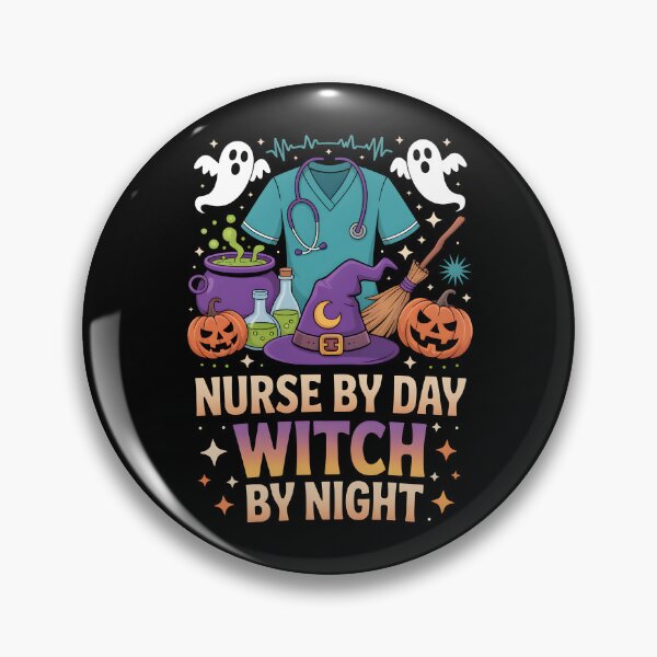 Item preview, Nurse by Day, Witch by Night   designed and sold by jkrphoto.