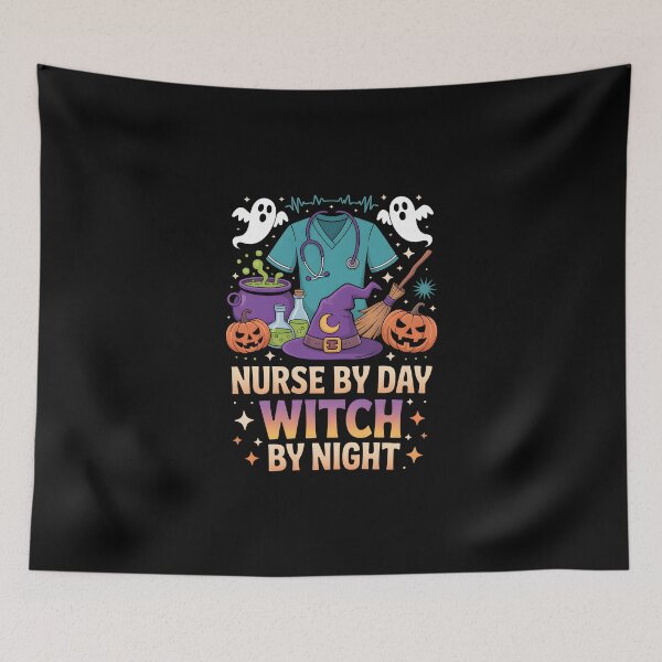 Item preview, Nurse by Day, Witch by Night   designed and sold by jkrphoto.