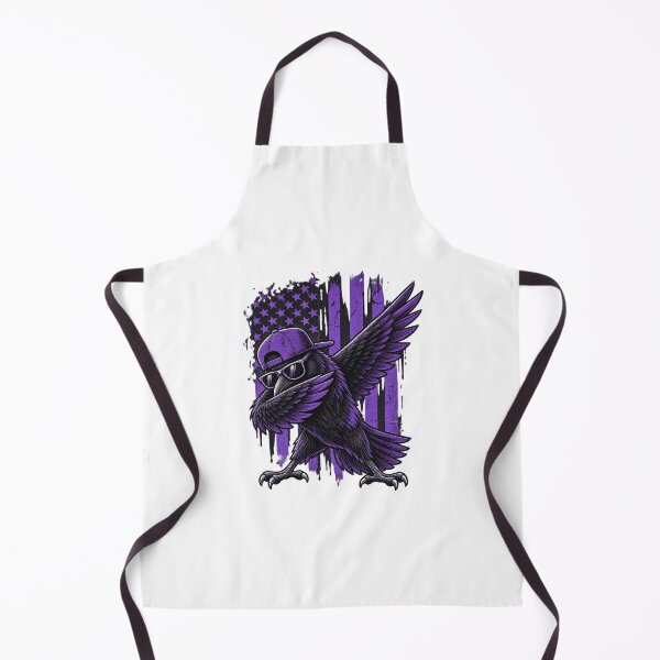 Item preview, Cool Dabbing Raven Bird Wearing Sunglasses Purple Flag Design designed and sold by SmithOscarShop.