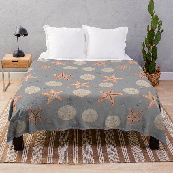 Item preview, Starfish Sand Dollar Beach Pattern designed and sold by SheHood.