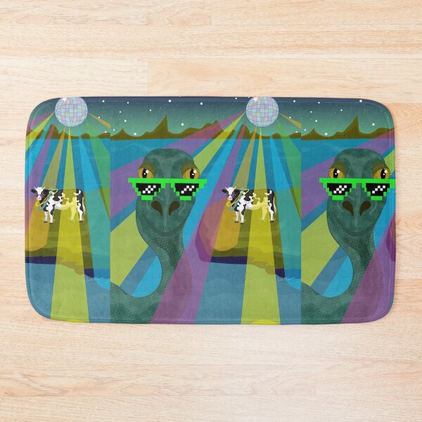 Item preview, Party Cow With Loch Ness Monster designed and sold by kerriestuff.