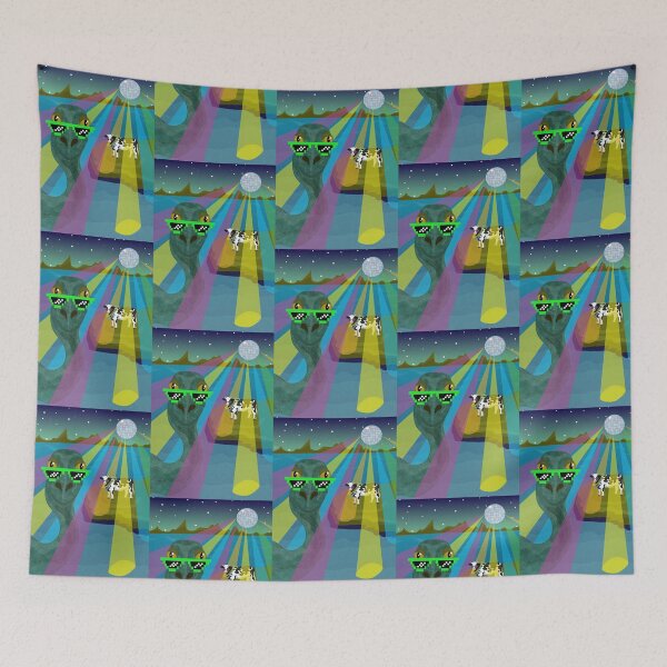 Item preview, Party Cow With Loch Ness Monster designed and sold by kerriestuff.