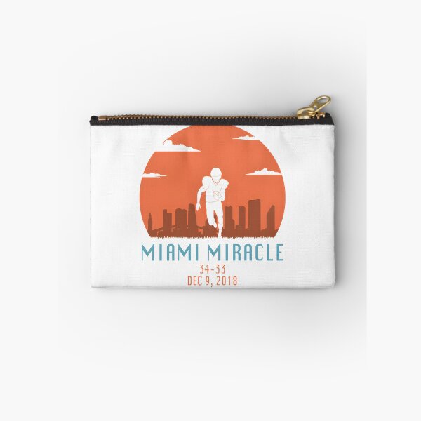 Item preview, Miami Miracle Football Play Funny Dolphins Inspired Design designed and sold by Shfqszlii.