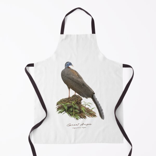 Item preview, Great Argus on Forest Ground Bird Illustration designed and sold by Takeda-art.