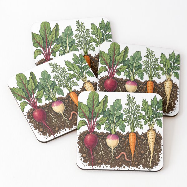 Item preview, Root Vegetable Garden designed and sold by OUICHA.