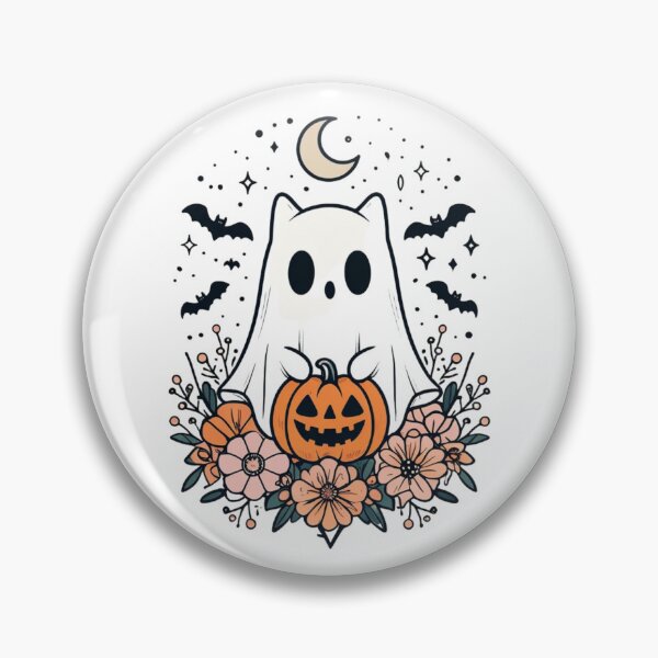 Item preview, Spooky Pumpkin Cat – Halloween Night designed and sold by Drop and wear.