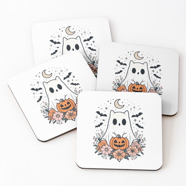 Item preview, Spooky Pumpkin Cat – Halloween Night designed and sold by Drop and wear.
