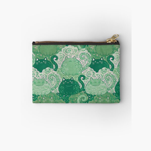 Item preview, Creative Japanese Patterns - Cat and Arabesque - No logo designed and sold by WABISABIMOMENTS.