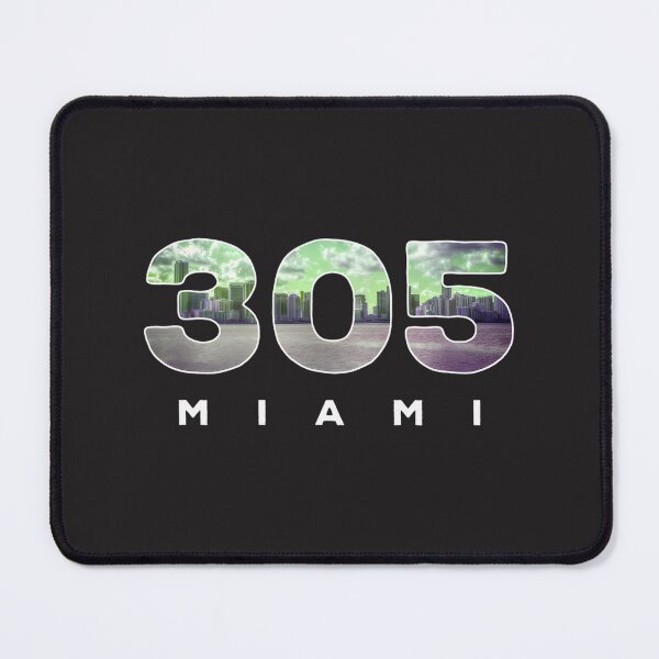 Item preview, Miami Area Skyline Illustration with Cody Design Elements designed and sold by Shfqszlii.