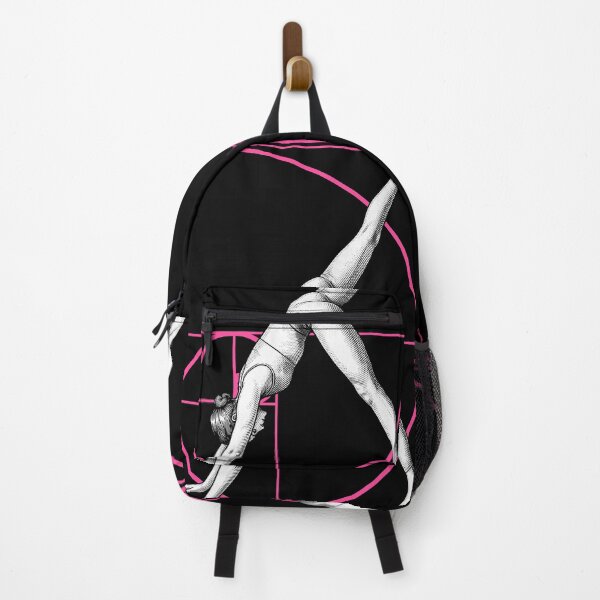 Item preview, Yoga Girl Fibonacci Spiral Geometry Downward Dog Pose designed and sold by GrandeDuc.