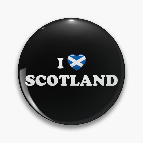 Item preview, I Love Scotland / I Heart Scotland (White text with flag heart) designed and sold by STUDIO-72.
