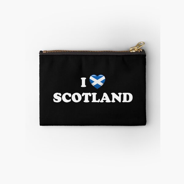 Item preview, I Love Scotland / I Heart Scotland (White text with flag heart) designed and sold by STUDIO-72.