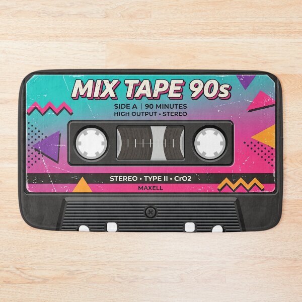 Item preview, Retro Nineties Aesthetic Musical Mix Tape designed and sold by vienaphi.