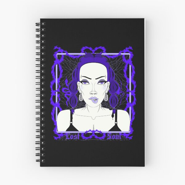 Item preview, Alma perdida | Chica gótica con hermosos ojos | Ilustración alternativa gótica de chica alternativa wicca designed and sold by ProdbyNiECO.