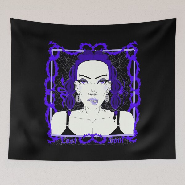Item preview, Lost Soul | Goth girl with beautiful eyes | Alternative Gothic Altgirl Wicca Illustration designed and sold by ProdbyNiECO.