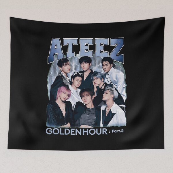 Item preview, ATEEZ Golden Hour Part.2 Vintage Kpop Group  designed and sold by TerryTa6094853.