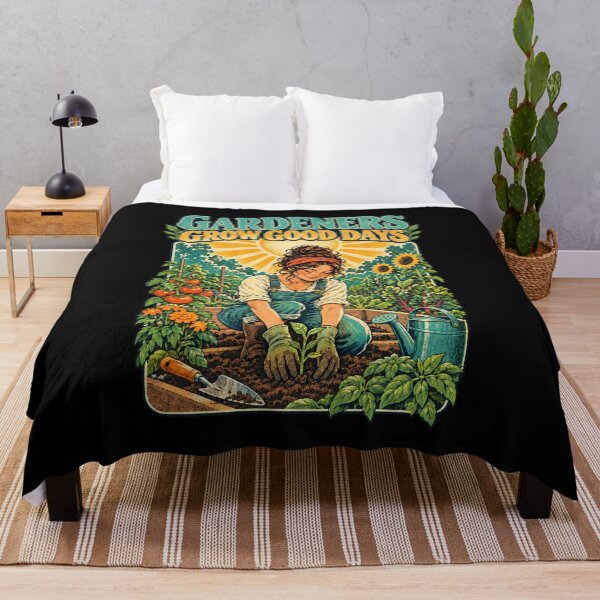 Item preview, Gardeners Grow Good Days Botanical Shirt designed and sold by TeeEnigmaa.