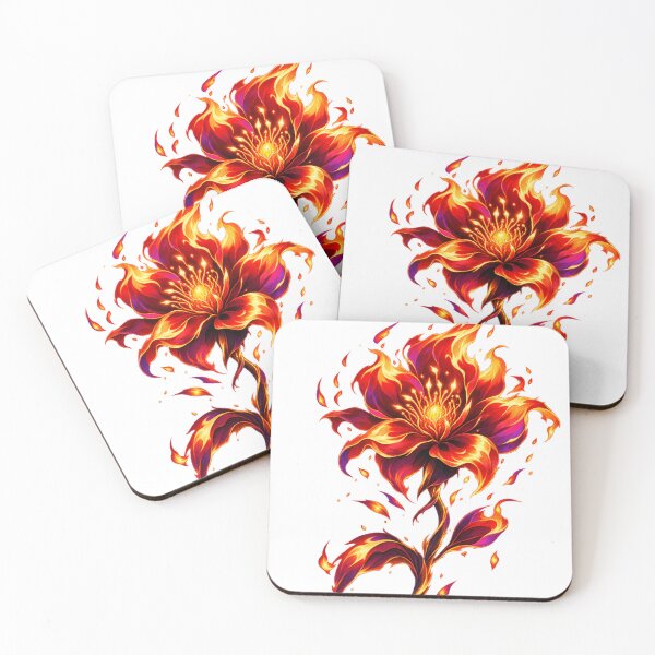 Item preview, Fiery Fire Flower designed and sold by Otakunited.