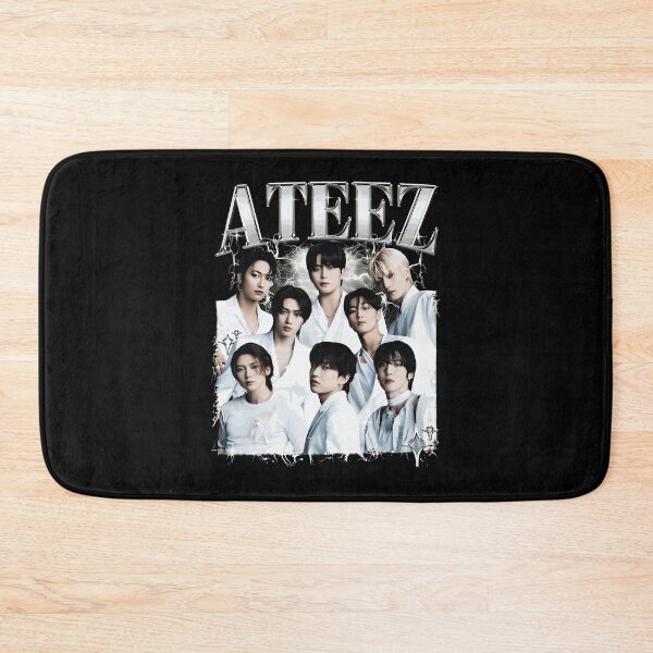 Item preview, ATEEZ Kpop Group Retro Vintage Style  designed and sold by ScottMi3981125.