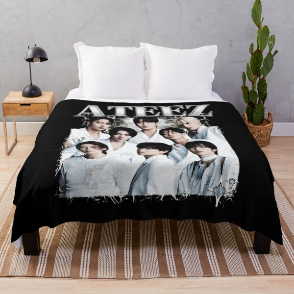 Item preview, ATEEZ Kpop Group Retro Vintage Style  designed and sold by ScottMi3981125.