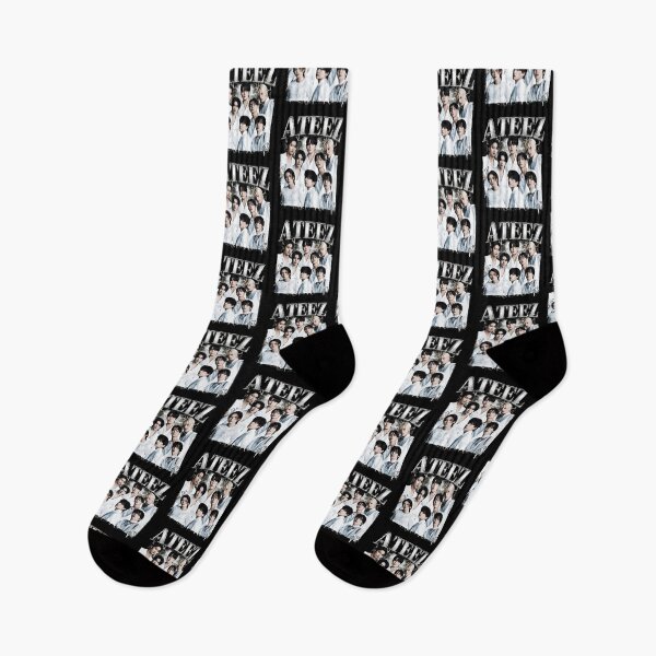 Item preview, ATEEZ Kpop Group Retro Vintage Style  designed and sold by ScottMi3981125.
