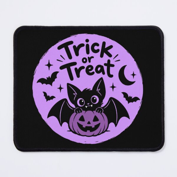 Item preview, Cute Halloween Bat Pumpkin Trick Treat designed and sold by Mirsh-design.