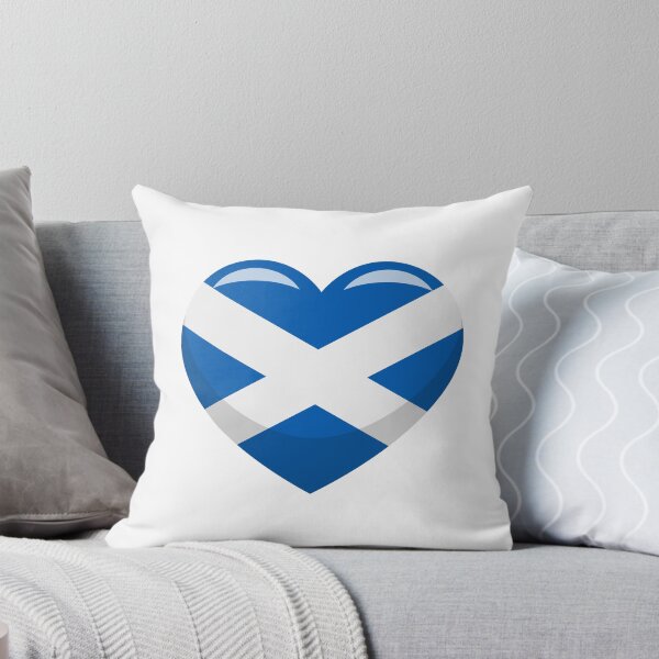 Item preview, Scotland Flag Heart / I Love Scotland (On White) designed and sold by STUDIO-72.