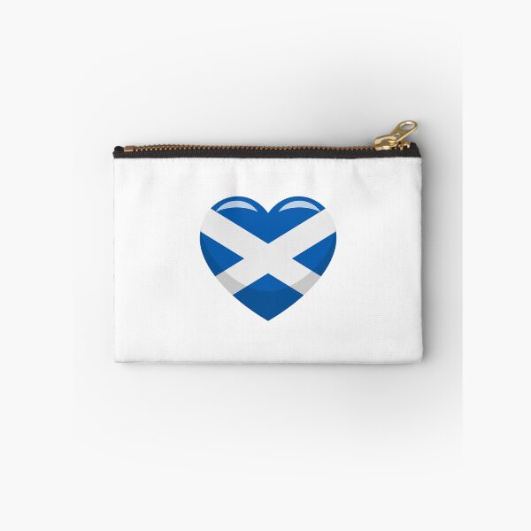Item preview, Scotland Flag Heart / I Love Scotland (On White) designed and sold by STUDIO-72.