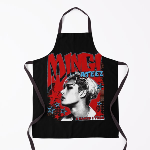 Item preview, ATEEZ Mingi Retro Comic Style K-Pop designed and sold by TerryTa6094853.