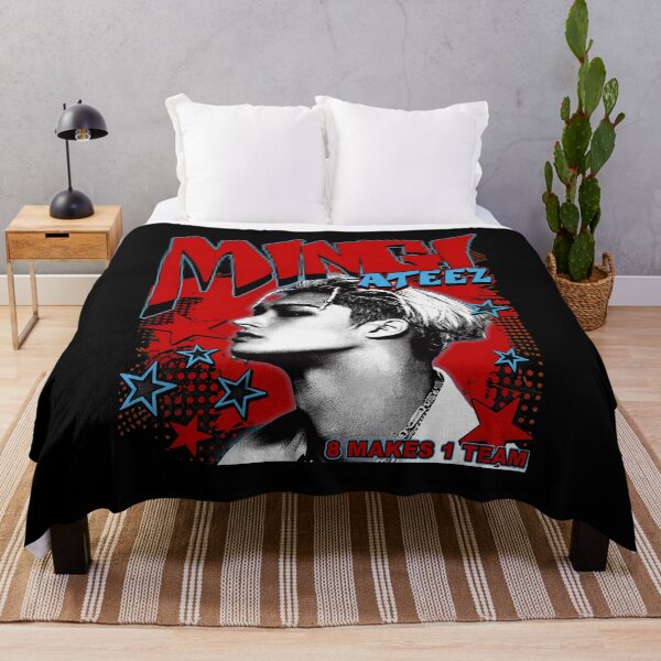 Item preview, ATEEZ Mingi Retro Comic Style K-Pop designed and sold by TerryTa6094853.