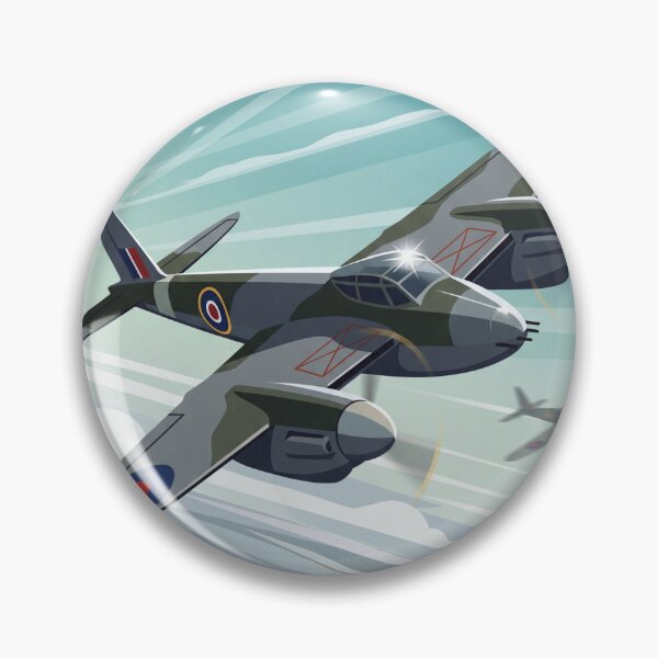 Item preview, de Havilland Mosquito Banking Illustration designed and sold by Airpower Art.